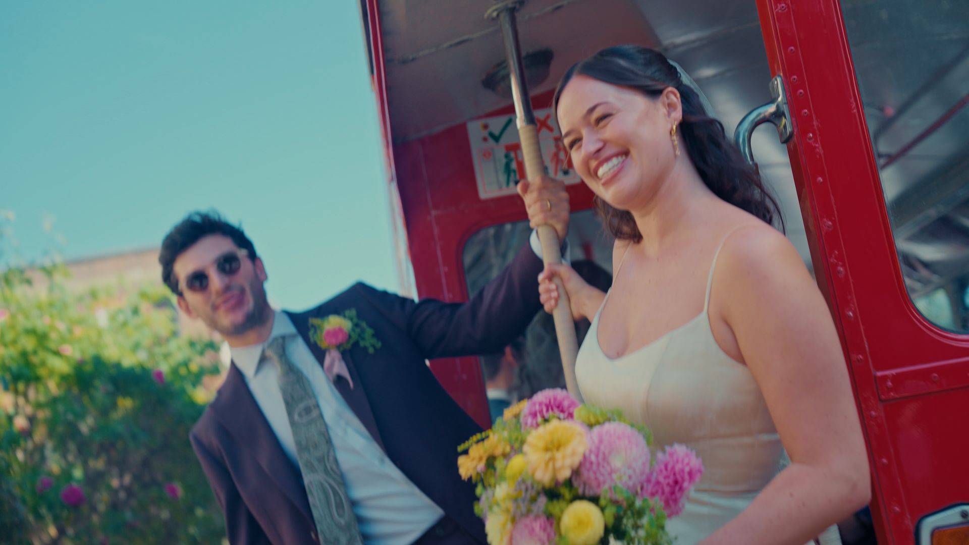 A still from a Lana Studios wedding film